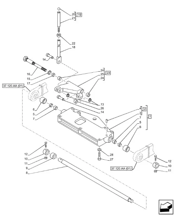 5094341 - палец